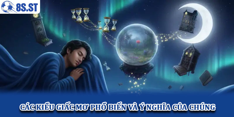 Các kiểu giấc mơ phổ biến và ý nghĩa của chúng